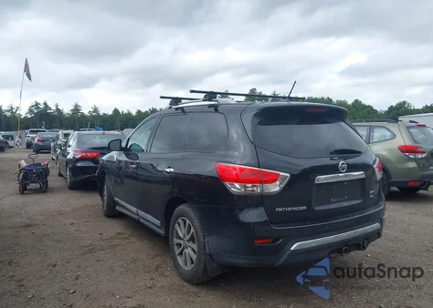 2014 Nissan Pathfinder Sl из США, поврежденный, VIN 5N1AR2MM7EC601927